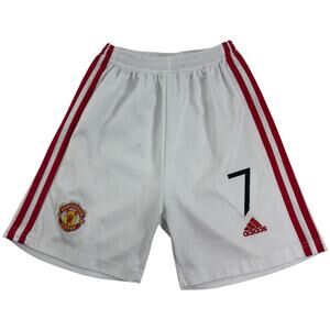 Cristiano Ronaldo Manchester United Boys Size 26 Soccer Shorts Athletic Football
